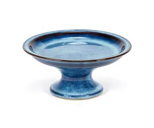 Serax Plat à gâteau émaillé Pure S Ø16.5 cm Bleu foncé