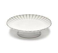 Serax Plat à gâteau Inku L Ø24 cm Blanc