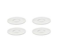 Serax Soucoupe Silhouette pour tasse à espresso Ø10.3 cm lot de 4 Blanc
