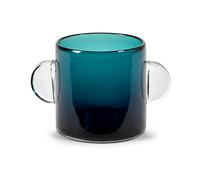 Serax Vase avec anse Wind & Fire 13 cm Dark blue