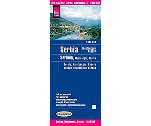 Serbia, Montenegro, Kosovo (1:385.000)
