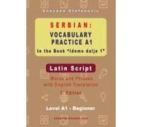 Serbian Vocabulary Practice A1 To The Book 'idemo Dalje 1' - Latin Script