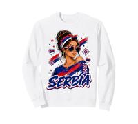 Serbie Femme Fille Sweatshirt