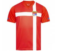 JELEX Retro History Maillot pour homme | Avec logo brodé et manches courtes | Design nostalgique pour les fans de football | Idéal pour les collectionneurs, M