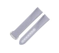 SERDAS Bracelet De montre en tissu Nylon noir 20mm adapté au bracelet Omega pour AT150 Seamaster 300 Planet Ocean De Ville Speedmaster bracelet De montre à extrémité incurvée(Gray 9)