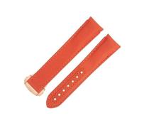 SERDAS Nouveaux bracelets de montre en tissu nylon orange de 20 mm adaptés au bracelet Omega pour AT150 Seamaster 300 Planet Ocean De Ville Speedmaster bracelet de montre à extrémité incurvée(Orange 5