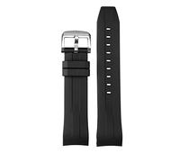 SERDAS Sangle de sport en caoutchouc pour Tissot Sea Star T120 Band de silicone de plongée imperméable incurvé T120417A Band de montre de ceinture de remplacement des hommes