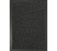 Serdim Rugs Bar Anthracite 60 x 80 cm Tapis de Protection antidérapants avec Bords en Caoutchouc, Polypropylène, 60x80 cm Rectangle