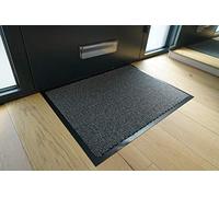 Serdim Rugs Tapis en Caoutchouc antidérapant Gris argenté 120 x 180 cm