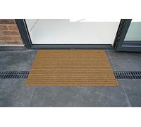 Serdim Rugs Trapper Beige 66x95 Tapis antidérapant nervuré résistant, Polypropylène, 66 x 95 cm (2'2" x 3'1,4")