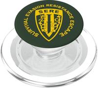 Sere Survival Evasion Résistance Escape School Design PopSockets PopGrip pour MagSafe