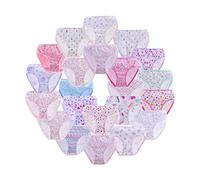 Serecofo Paquet de 12 Culottes Filles Couleurs Aléatoires de 2 Ans à 12 Ans Slips Enfant en Coton Shorties Short sous-Vêtement Fillettes (9-10 Ans)