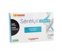 Sérélys Homme – Complément alimentaire pour l'andropause, bouffées de chaleur – 30 gélules végétales