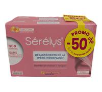 Sérélys Meno Désagréments De La (Péri)-Ménopause 2x30 Gélules 2ème À -50%