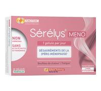 Sérélys Meno Ménopause Bouffées de Chaleur Fatigue 30 gélules