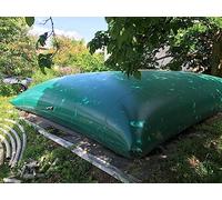 SERENA - CITERNE SOUPLE 8 m3 (8000l) - Récupérateur à eau de pluie, cuve souple pour jardin ou vide sanitaire