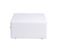 Serena pouf extérieur blanc