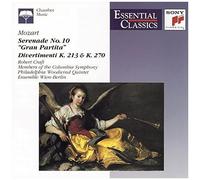 Mozart, W.a. – Serenade 10 / Divertimento (2) / Fantasia / Adagio – CD – Sony