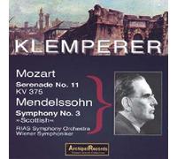 Sérénade No. 11 En Mi Bémol Majeur Kv 375 I Symphonie No. 3 En La Mineur Opus 56 "Ecossaise