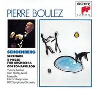 Serenade / Ode To Napoleon Schoenberg / Minton / Boulez / Bbc