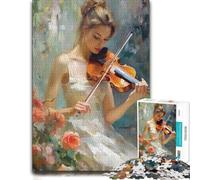 Serenade of Strings Puzzle 1000pcs (52x38cm) pour Adultes | Choisissez une activité puzzle du Nouvel An pendant les moments d’hiver, pour un moment calme.