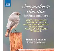 Suzanne Shulman – Serenades et Sonates pour Flûte et Harpe – CD – NAXOS