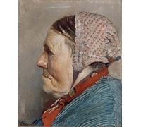 SERENDIPITP Image sur Toile Art Imprimé Image Art Mural en Toile Ane Gaihede de Christian Krohg Impression Peinture Pour les Décorations pour la Maison 60x90cm