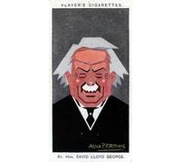 SERENDIPITP Image sur Toile Art Imprimé Image Art Mural en Toile David Lloyd George St Earl Lloyd-george Premier ministre britannique par Alick PF Ritchie Pour les Décorations pour la Maison 60x90cm