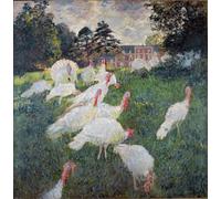 SERENDIPITP Image sur Toile Art Imprimé Image Art Mural en Toile Dindes de Claude Monet Impression Peinture Pour les Décorations pour la Maison 60x90cm