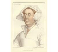 SERENDIPITP Image sur Toile Art Imprimé Image Art Mural en Toile Elizabeth Lady Rich de Hans Holbein le Jeune Impression Peinture Pour les Décorations pour la Maison 60x90cm