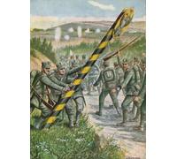 SERENDIPITP Image sur Toile Art Imprimé Image Art Mural en Toile Guerre de mai contre l'empire austro-hongrois par Tancredi Scarpelli Impression Peinture Pour les Décorations pour la Maison 60x90cm