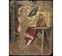 SERENDIPITP Image sur Toile Art Imprimé Image Art Mural en Toile l'apôtre Luc peignant la Vierge Hodiguitria par El Greco Impression Peinture Pour les Décorations pour la Maison 60x90cm