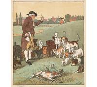 SERENDIPITP Image sur Toile Art Imprimé Image Art Mural en Toile le chien c'était qui est mort par un artiste célèbre Impression Peinture Pour les Décorations pour la Maison 60x90cm