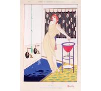 SERENDIPITP Image sur Toile Art Imprimé Image Art Mural en Toile l'illustration du bain par le célèbre peintre Impression Peinture Pour les Décorations pour la Maison 60x90cm