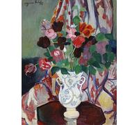 SERENDIPITP Image sur Toile Art Imprimé Image Art Mural en Toile Vasetulipes de Marie Clémentine Suzanne Valadon Impression Peinture Pour les Décorations pour la Maison 60x90cm
