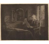 SERENDIPITP Image sur Toile Impression Tableaux Peinture sur Toile Abraham Francen de Rembrandt Van Rijn Nordique Peinture Pour la Décoration de la Chambre à Coucher 60x90cm