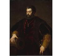 SERENDIPITP Image sur Toile Impression Tableaux Peinture sur Toile Alfonso D de Tiziano Vecelli Nordique Peinture Pour la Décoration de la Chambre à Coucher 60x90cm