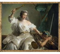 SERENDIPITP Image sur Toile Impression Tableaux Peinture sur Toile La justice punit l'injustice par Jean Marc Nattier Nordique Peinture Pour la Décoration de la Chambre à Coucher 60x90cm