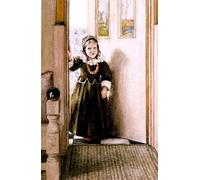 SERENDIPITP Image sur Toile Impression Tableaux Peinture sur Toile Puis-je venir par Laura Theresa Alma-tadema Nordique Peinture Pour la Décoration de la Chambre à Coucher 60x90cm