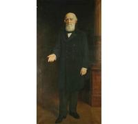 SERENDIPITP Image sur Toile Impression Tableaux Peinture sur Toile Sir George Williams par John Collier Nordique Peinture Pour la Décoration de la Chambre à Coucher 60x90cm