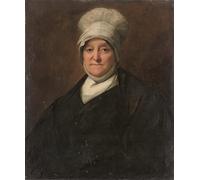 SERENDIPITP Impression Tableaux Portrait d'une dame traditionnellement identifiée comme Dame Margaret Anne Taylor par Henry Raeburn Pour la Décoration de la Chambre à Coucher 60x90cm