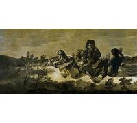 SERENDIPITP Peinture Poster Affiche Décorative Graffiti Art Mural Atropos les Parques de Francisco De Goya Peinture D'Art D'Affiche Pour les Décorations pour la Maison 60x90cm