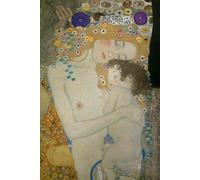 SERENDIPITP Peinture Poster Affiche Décorative Graffiti Art Mural Die Drei Lebensalter Der Frau de Gustav Klimt Peinture D'Art D'Affiche Pour les Décorations pour la Maison 60x90cm