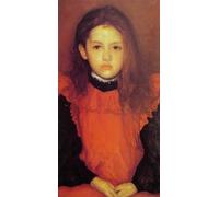 SERENDIPITP Peinture Poster Affiche Décorative Graffiti Art Mural la Petite Rose de Lyme Regis par Abbott Mcneill Whistler Peinture D'Art D'Affiche Pour les Décorations pour la Maison 60x90cm