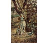 SERENDIPITP Peinture Poster Affiche Décorative Graffiti Art Mural l'Artiste Chien Flèche par Henri De Toulouse Lautrec Peinture D'Art D'Affiche Pour les Décorations pour la Maison 60x90cm
