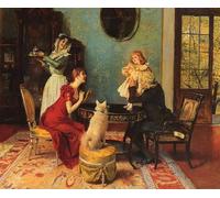 SERENDIPITP Peinture Poster Affiche Décorative Graffiti Art Mural le centre de l'attention par Leopold Schmutzler Peinture D'Art D'Affiche Pour les Décorations pour la Maison 60x90cm