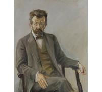 SERENDIPITP Peinture Poster Affiche Décorative Graffiti Art Mural le poète Richard Dehmel par Max Liebermann Peinture D'Art D'Affiche Pour les Décorations pour la Maison 60x90cm
