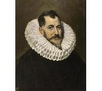SERENDIPITP Peinture Poster Affiche Décorative Graffiti Art Mural Portrait de chevalier inconnu par El Greco Peinture D'Art D'Affiche Pour les Décorations pour la Maison 60x90cm