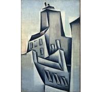 SERENDIPITP Peinture Poster Impression Tableaux Graffiti Art Mural à Paris par Juan Gris Moderne Art Murale Impression Pour la Décoration Murale 60x90cm