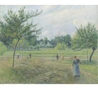 SERENDIPITP Peinture Poster Impression Tableaux Graffiti Art Mural Heuernte à Éragny de Camille Jacob Pissarro Moderne Art Murale Impression Pour la Décoration Murale 60x90cm